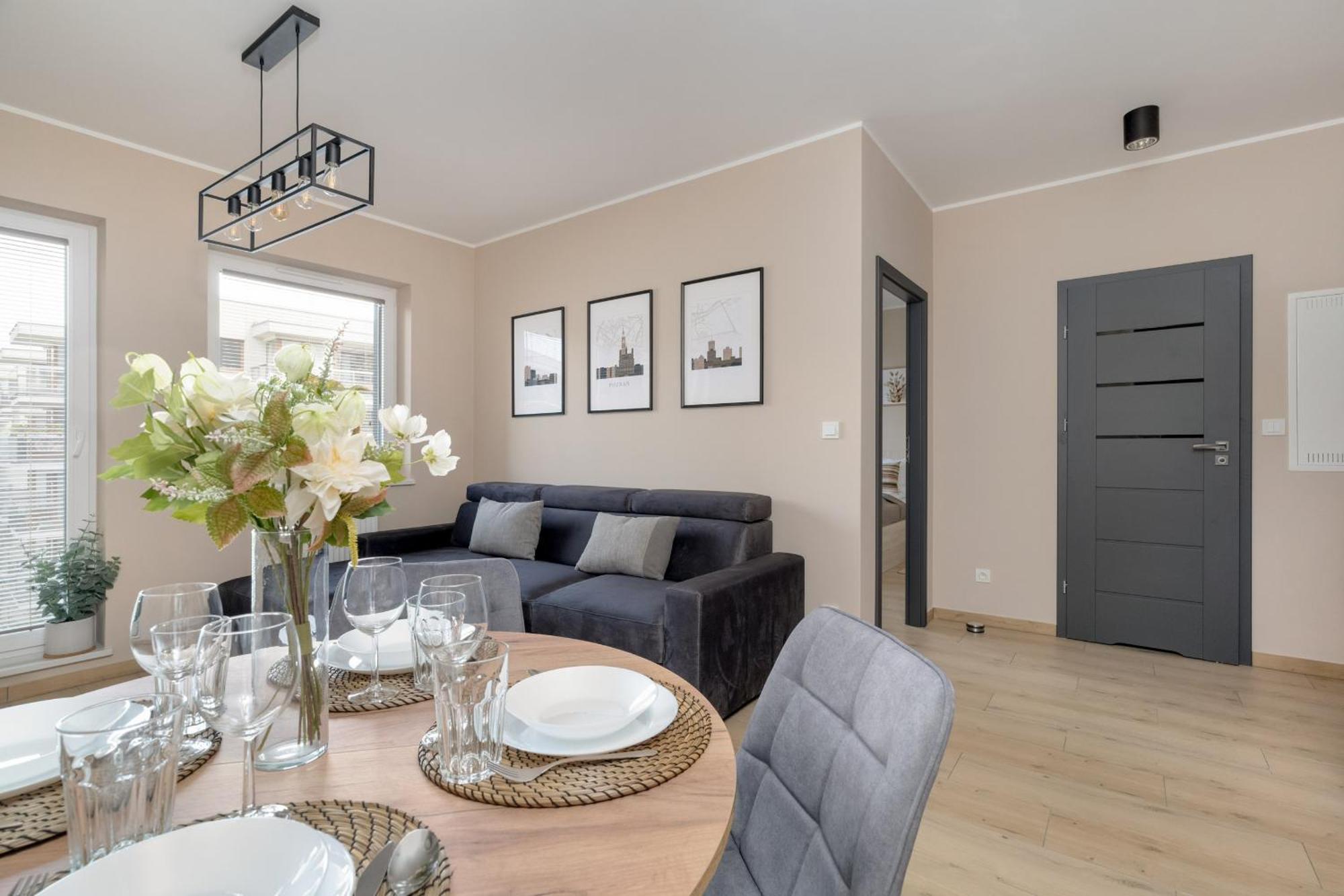Cosy And Bright Apartment With Parking In Poznan By Noclegi Renters מראה חיצוני תמונה